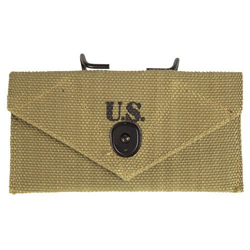 Funda US M42 para vendaje repro khaki marcada 1942 - réplica US Army WWII