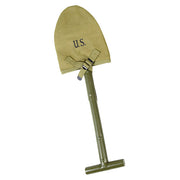 Funda réplica US M10 para pala M1910 khaki, estampado U.S., clip para cinturón, 21x17 cm