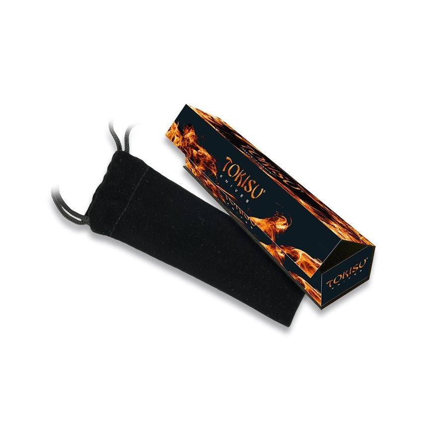 Cuchillo plegable TOKISU 18662 con hoja lisa y mango G10, color negro