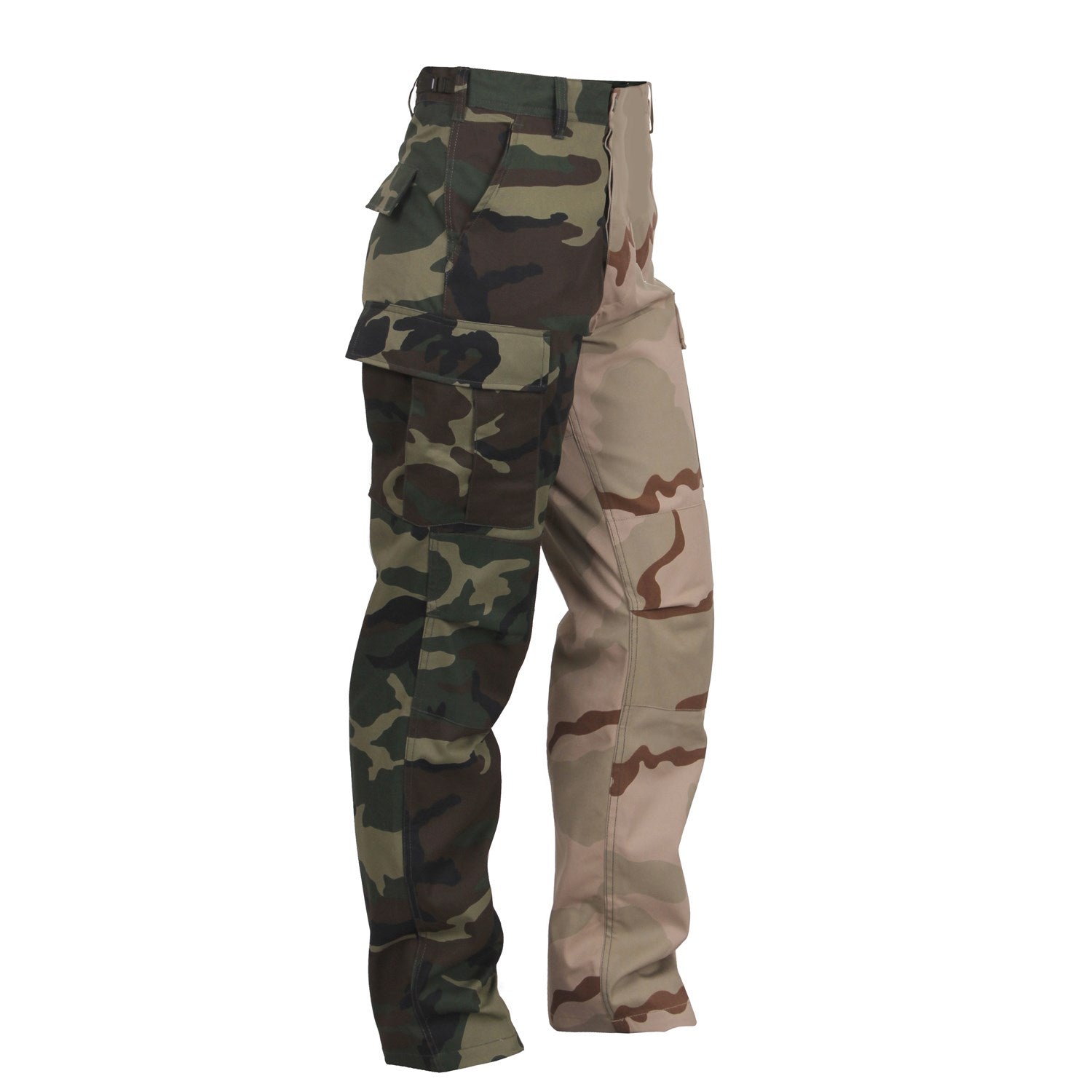Pantalones BDU bicolor WOODAND/3-CO DESERT Rothco