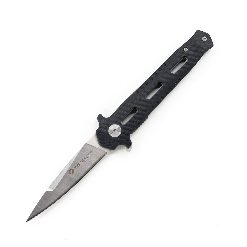 Navaja táctica 18711 negra con hoja de acero 7Cr17Mov y cierre LinerLock