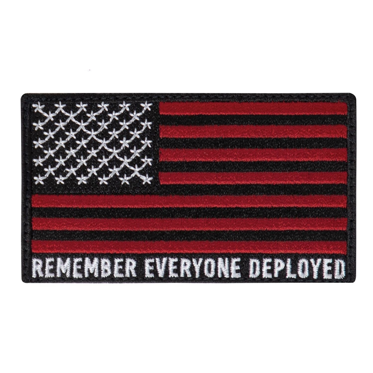 Parche velcro 'Remember Everyone Deployed', aprox. 8,9 x 5 cm