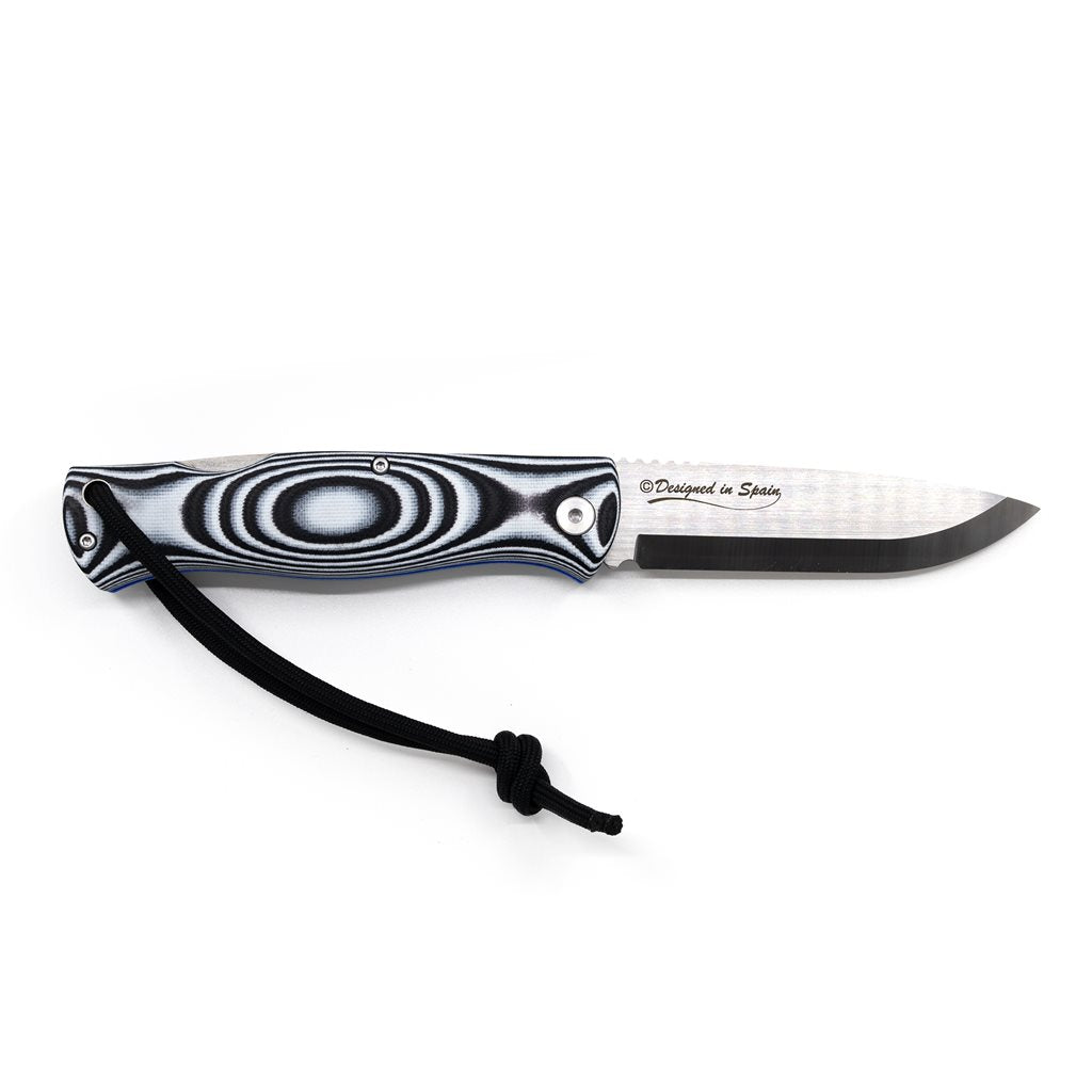 Navaja plegable K25 ALASKA con hoja lisa 7Cr17Mov y empuñadura G10