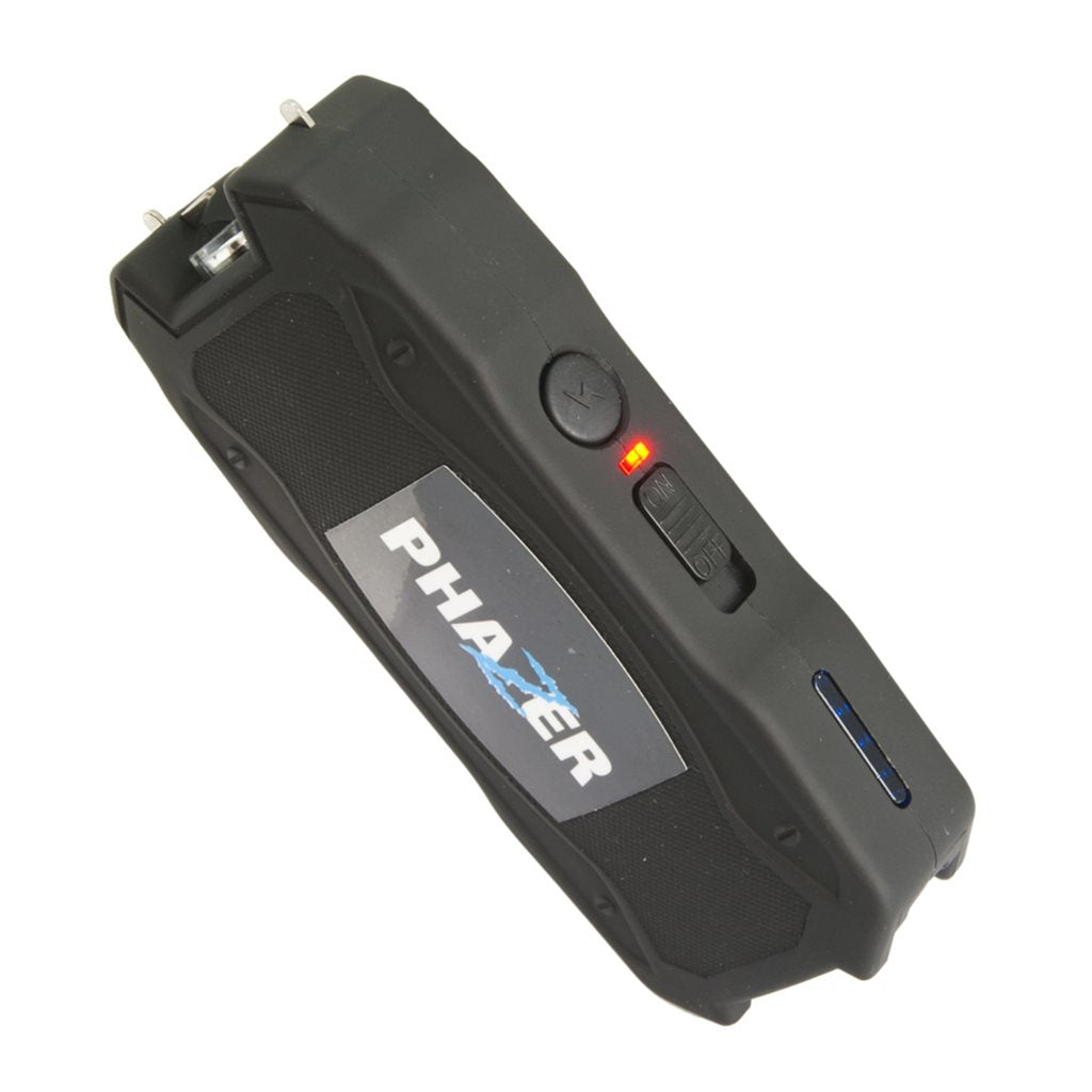 Paralizador BEAST DEFENSE PHAZER negro recargable con estuche plástico
