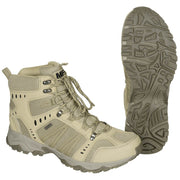 Botas tácticas COMBAT COYOTE TAN con membrana HBR y suela antideslizante