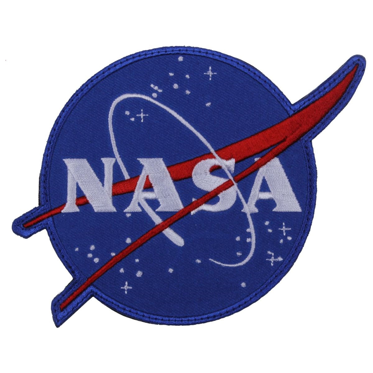 Parche NASA con velcro, logo oficial, 120 x 115 mm