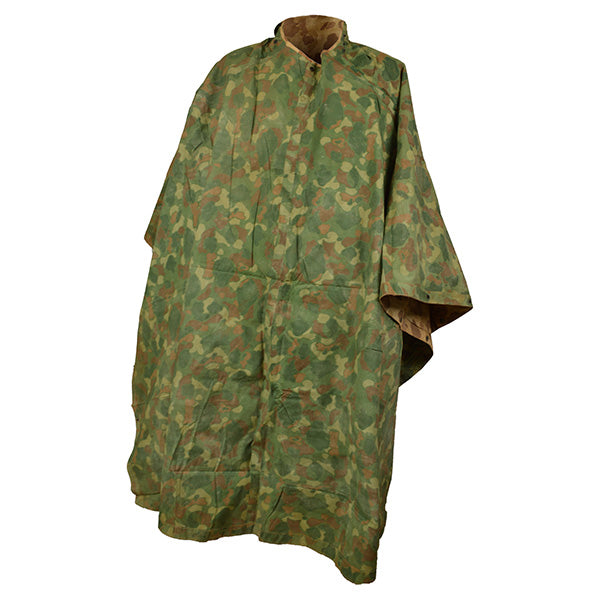 Poncho impermeable US WWII Pacific reversible original