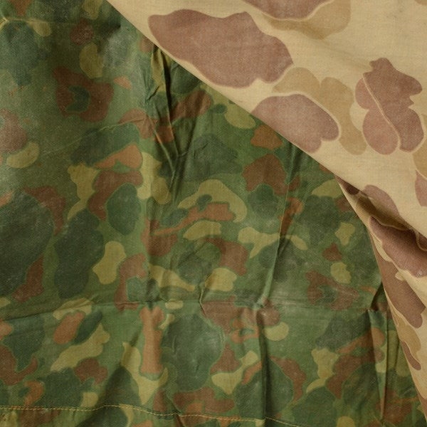 Poncho impermeable US WWII Pacific reversible original