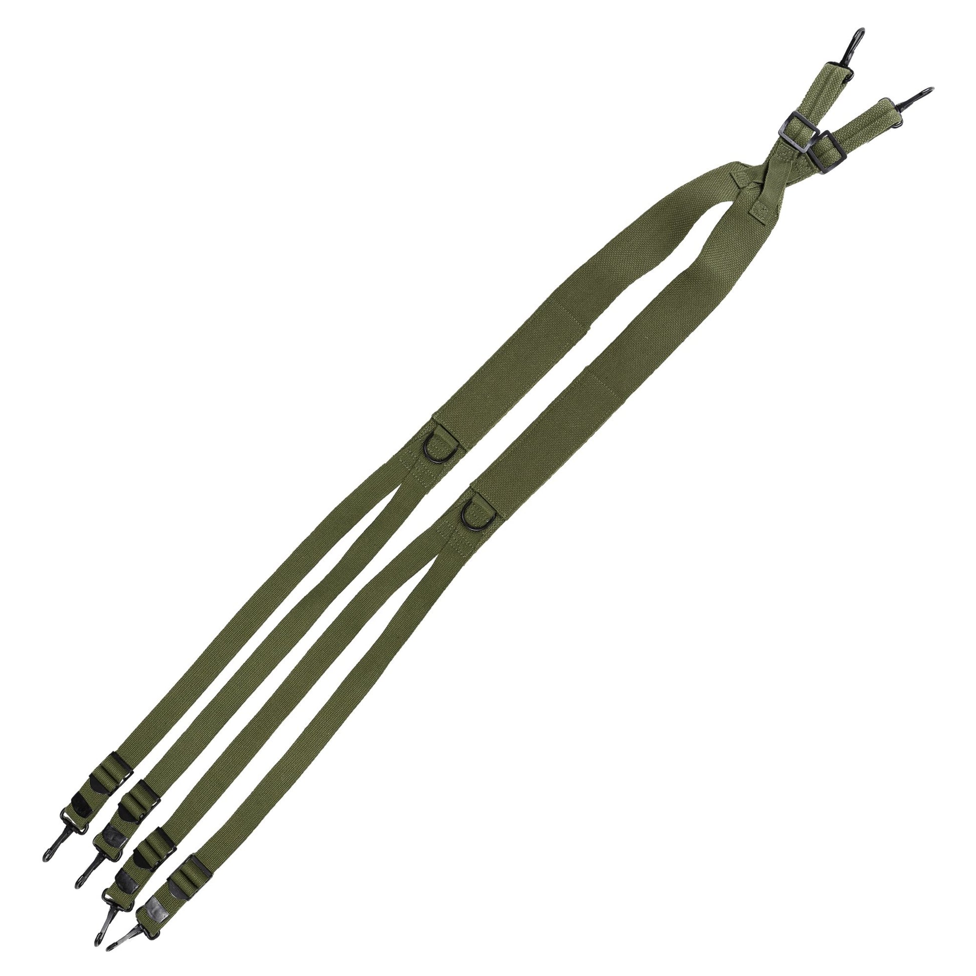 Kšandy M36 - tirantes (šle) de excedente del ejército noruego, modelo usado por US Army