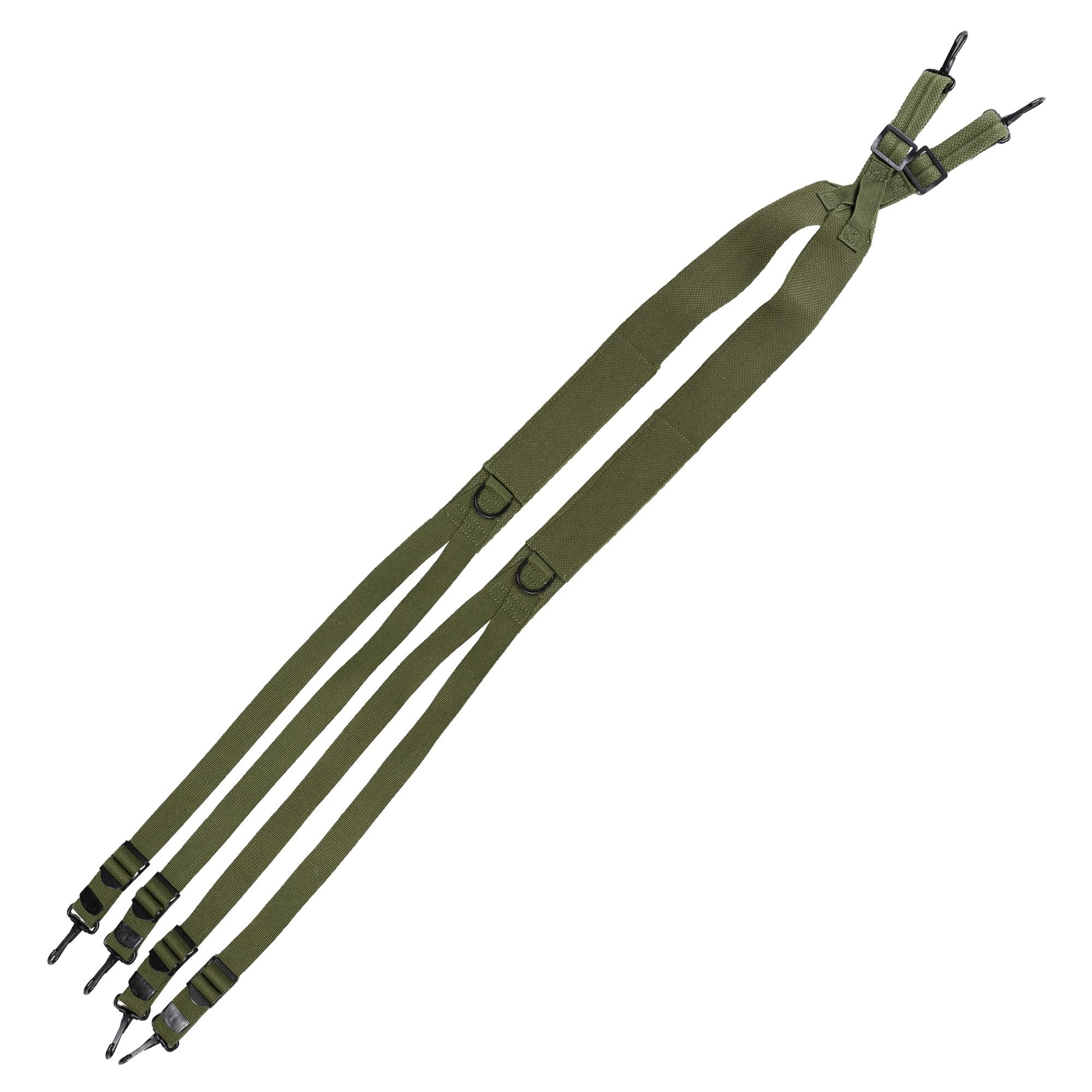Kšandy M36 - tirantes (šle) de excedente del ejército noruego, modelo usado por US Army