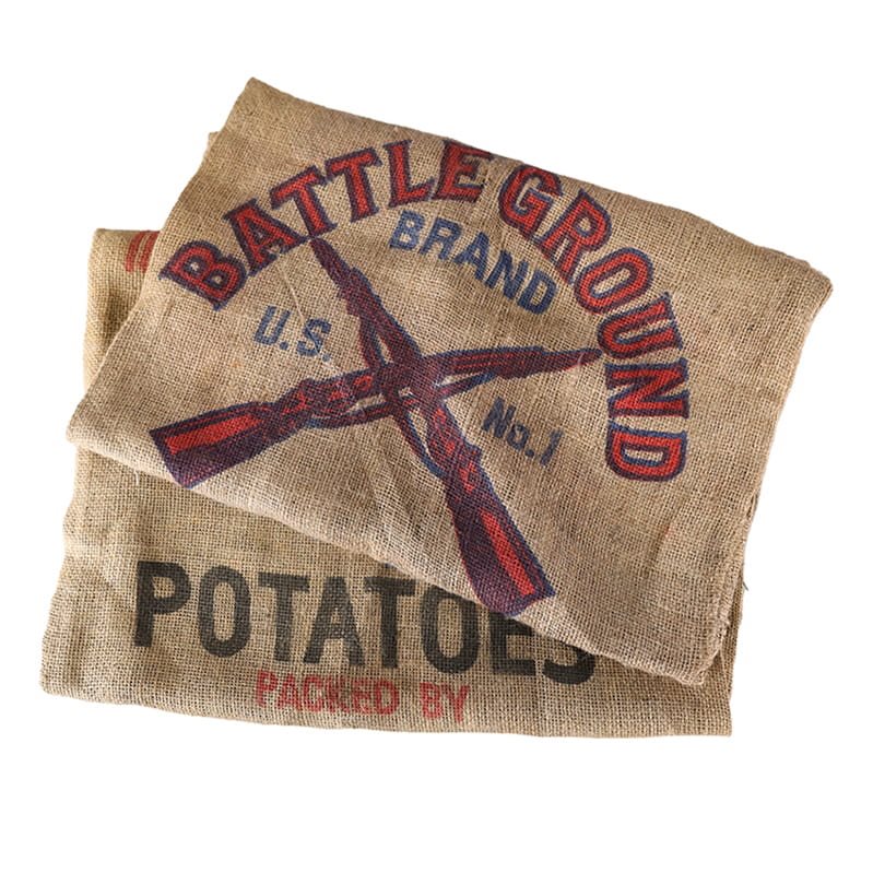 Saco estadounidense original de la II Guerra Mundial para patatas, usado (imagen del producto 18989700)