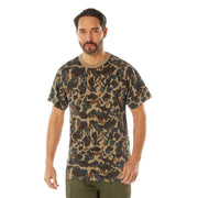 Camiseta con camuflaje FRED BEAR, manga corta, mezcla 60% algodón 40% poliéster