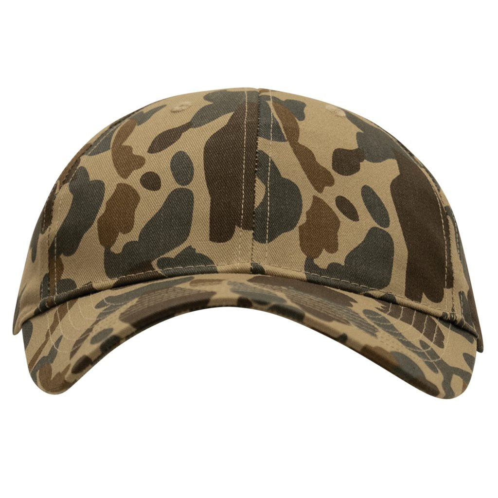 Gorra baseball perfil bajo en camuflaje FRED BEAR, tejido sarga 55% algodón 45% poliéster
