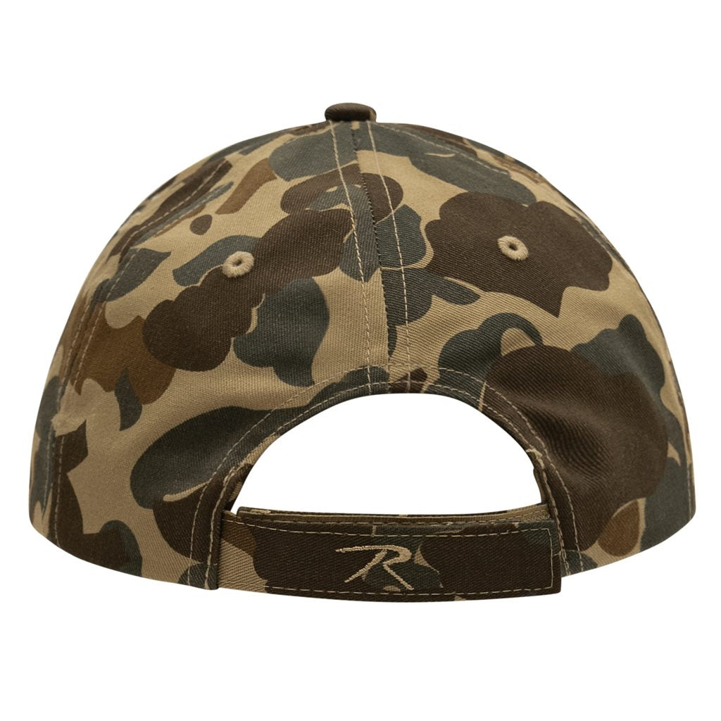 Gorra baseball perfil bajo en camuflaje FRED BEAR, tejido sarga 55% algodón 45% poliéster
