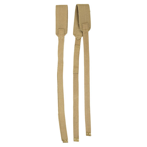 Par de correas británicas M37 WWII. Tonos pueden variar.