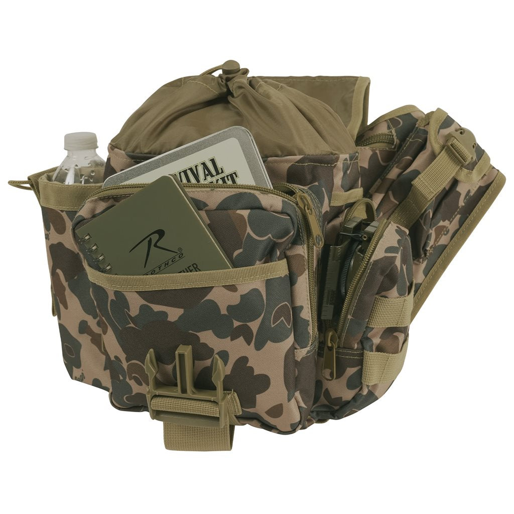 Bolsa táctica ADVANCED ROTHCO en poliéster 600 Denier, bolso EDC de hombro