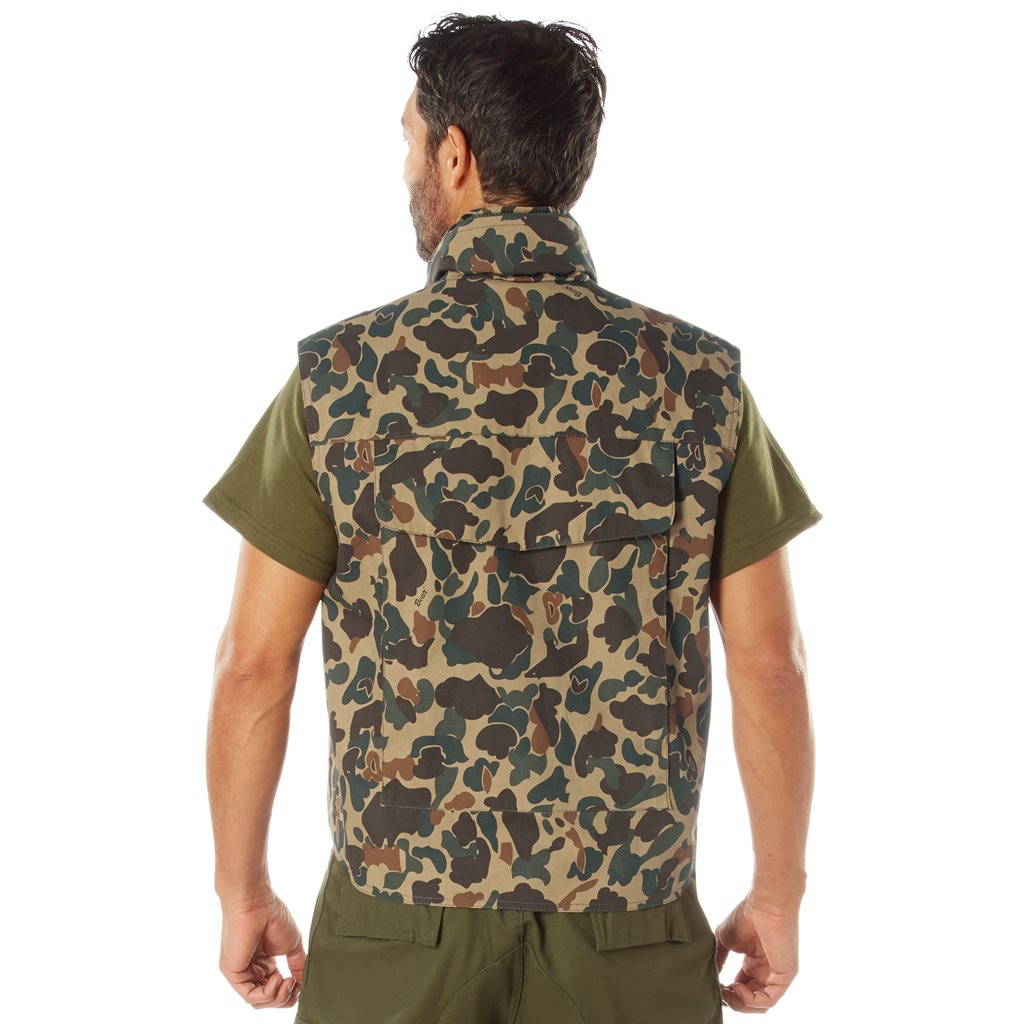 Chaleco RANGER X con múltiples bolsillos, práctico para caza y pesca (Rothco/Bear Archery)