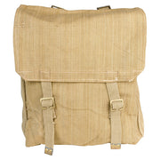 Bolsa de campo británica M37 original WWII, usada, aprox. 40x35x11 cm