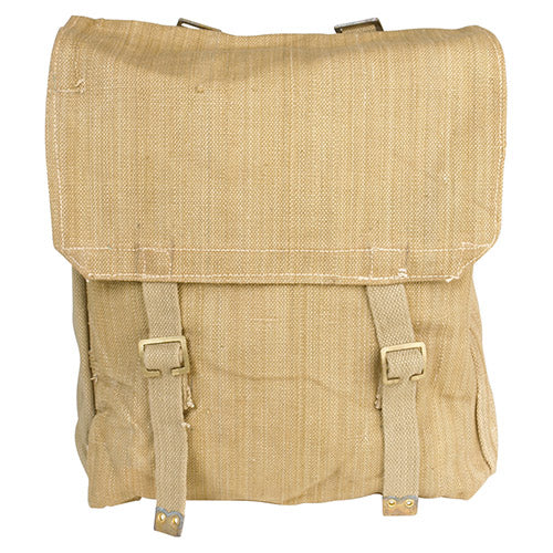 Bolsa de campo británica M37 original WWII, usada, aprox. 40x35x11 cm