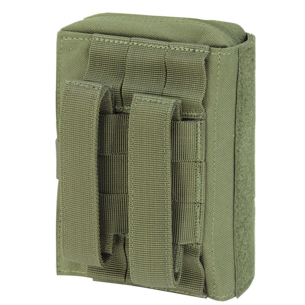 Funda MOLLE para botiquín FRP verde, bolsa táctica con cierre y sistema MOLLE