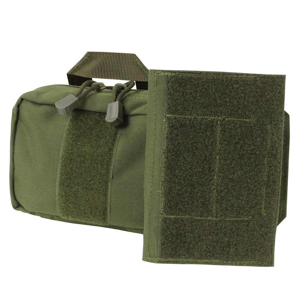 Funda MOLLE para botiquín FRP verde, bolsa táctica con cierre y sistema MOLLE