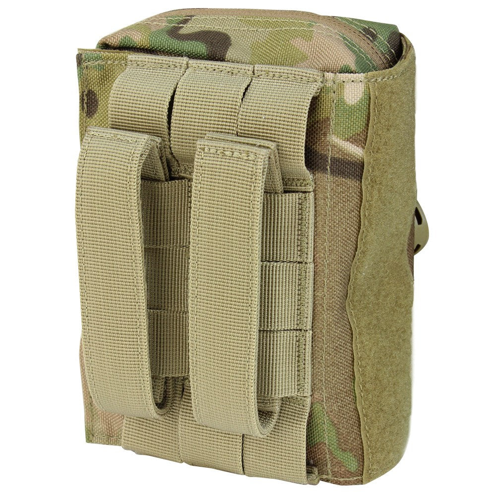 Funda MOLLE para botiquín FRP verde, bolsa táctica con cierre y sistema MOLLE