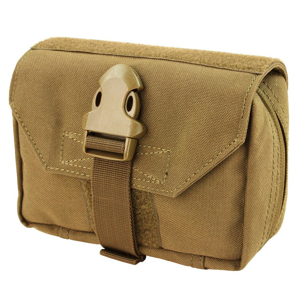 Funda MOLLE para botiquín FRP verde, bolsa táctica con sistema MOLLE
