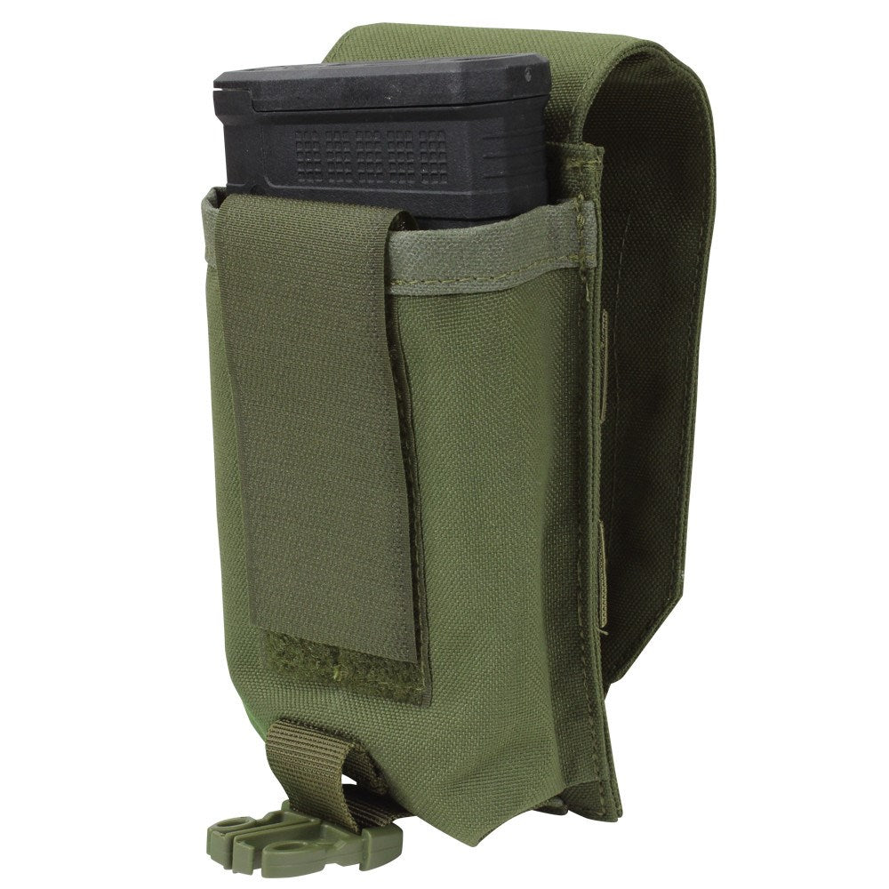 Funda universal para cargadores verde (89 x 178 x 50 mm)