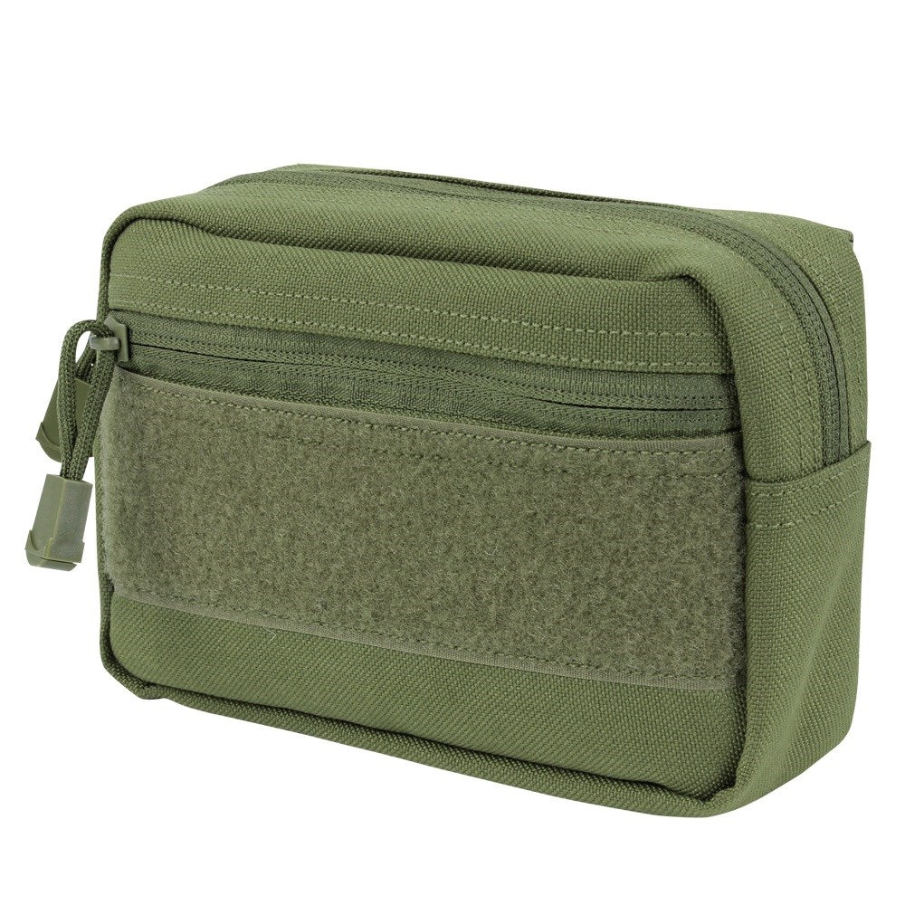 Funda universal adicional verde para transportar electrónica y cargadores