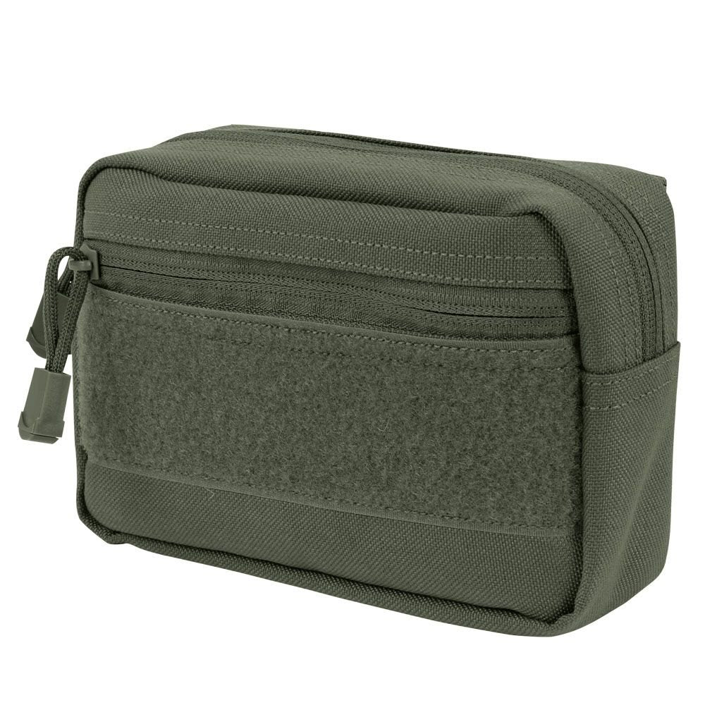 Funda universal adicional verde para transportar electrónica y cargadores