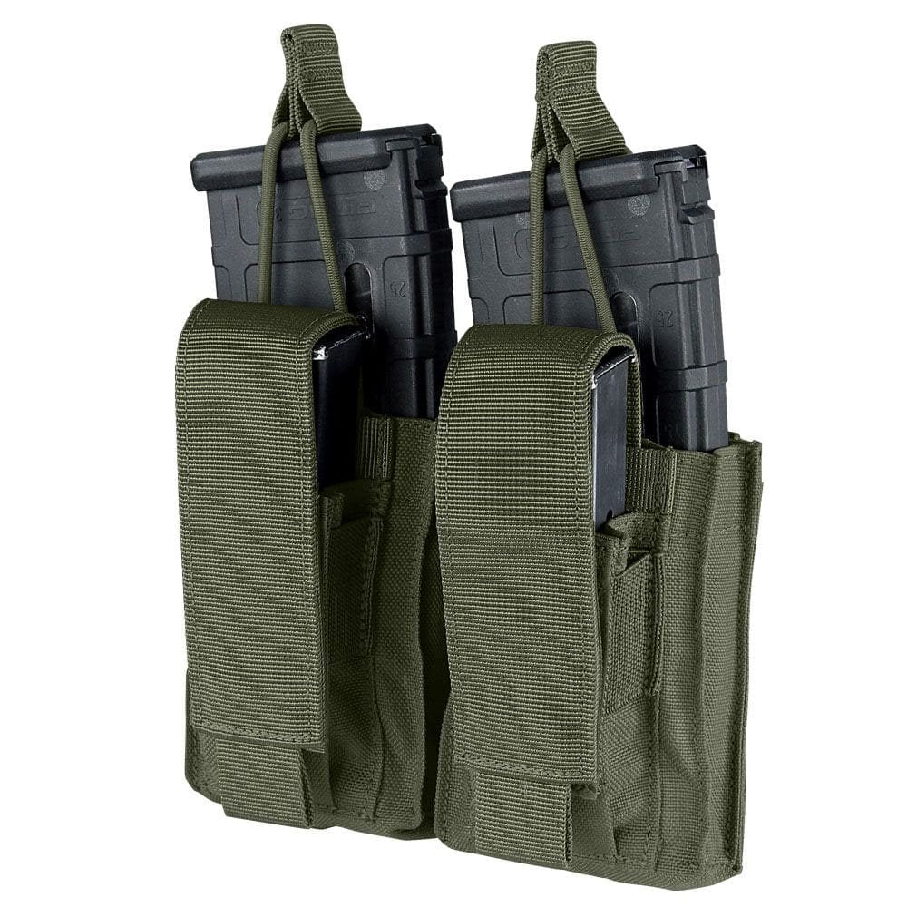 Bolsa KANGAROO GEN II verde para cuatro cargadores, vista delantera