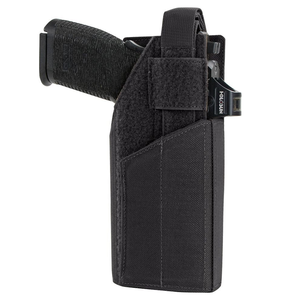 Funda para pistola RDS negra, reforzada, compatible con colimador, linterna y láser