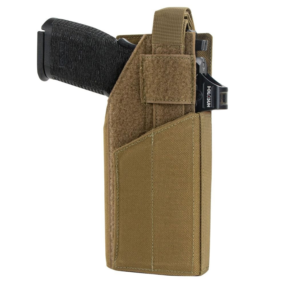 Funda para pistola RDS negra, reforzada, compatible con colimador, linterna y láser