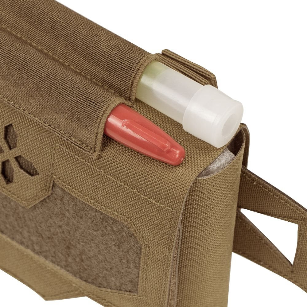 Botiquín Micro TK Gen II verde, estuche compacto de dos piezas con organizador interior extraíble