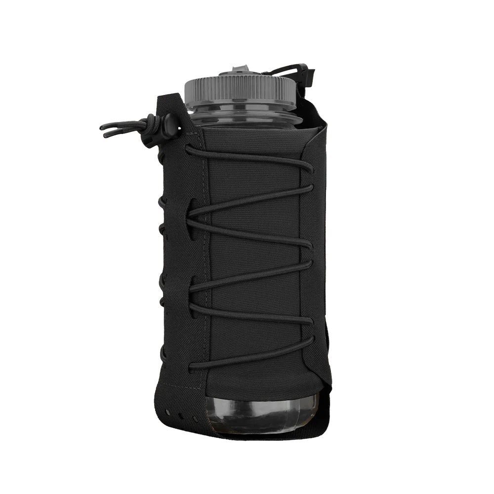 Funda LACE Everything negra para botella u equipo, práctica y ligera