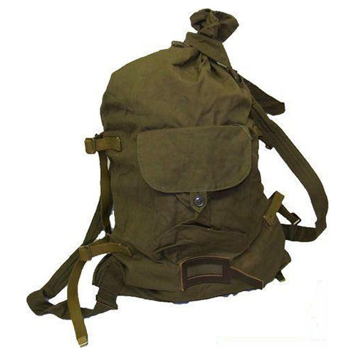 Mochila rusa Meshok original usada de lona