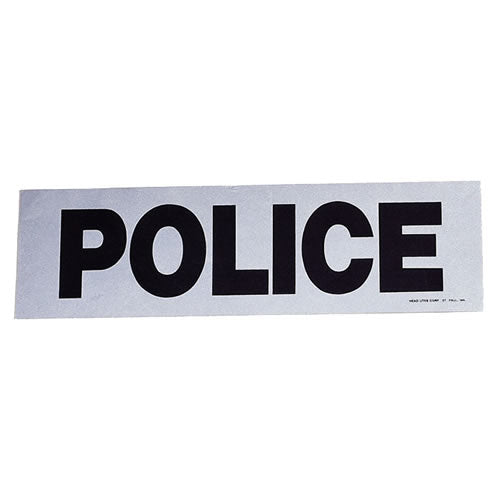 Parche reflectante POLICE para la espalda, aprox. 30,5 x 9 cm