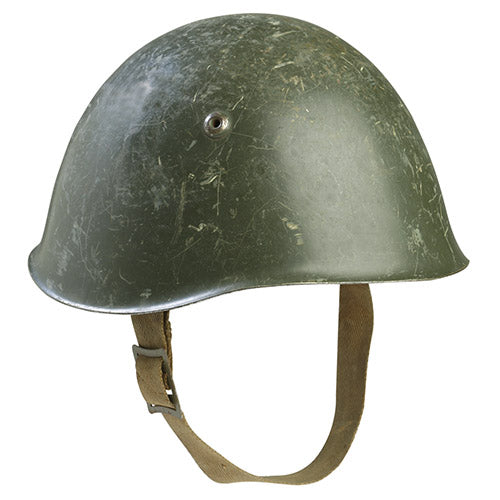 Casco italiano M33 verde original usado en muy buen estado
