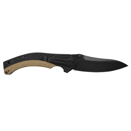 Navaja plegable SCORN con hoja lisa de 83 mm, acero AUS-8 y mango G10