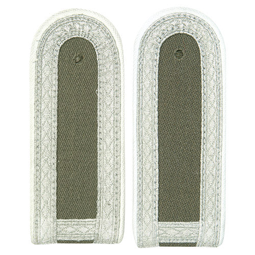 Charretera blanca NVA para suboficial superior — Alemania Oriental
