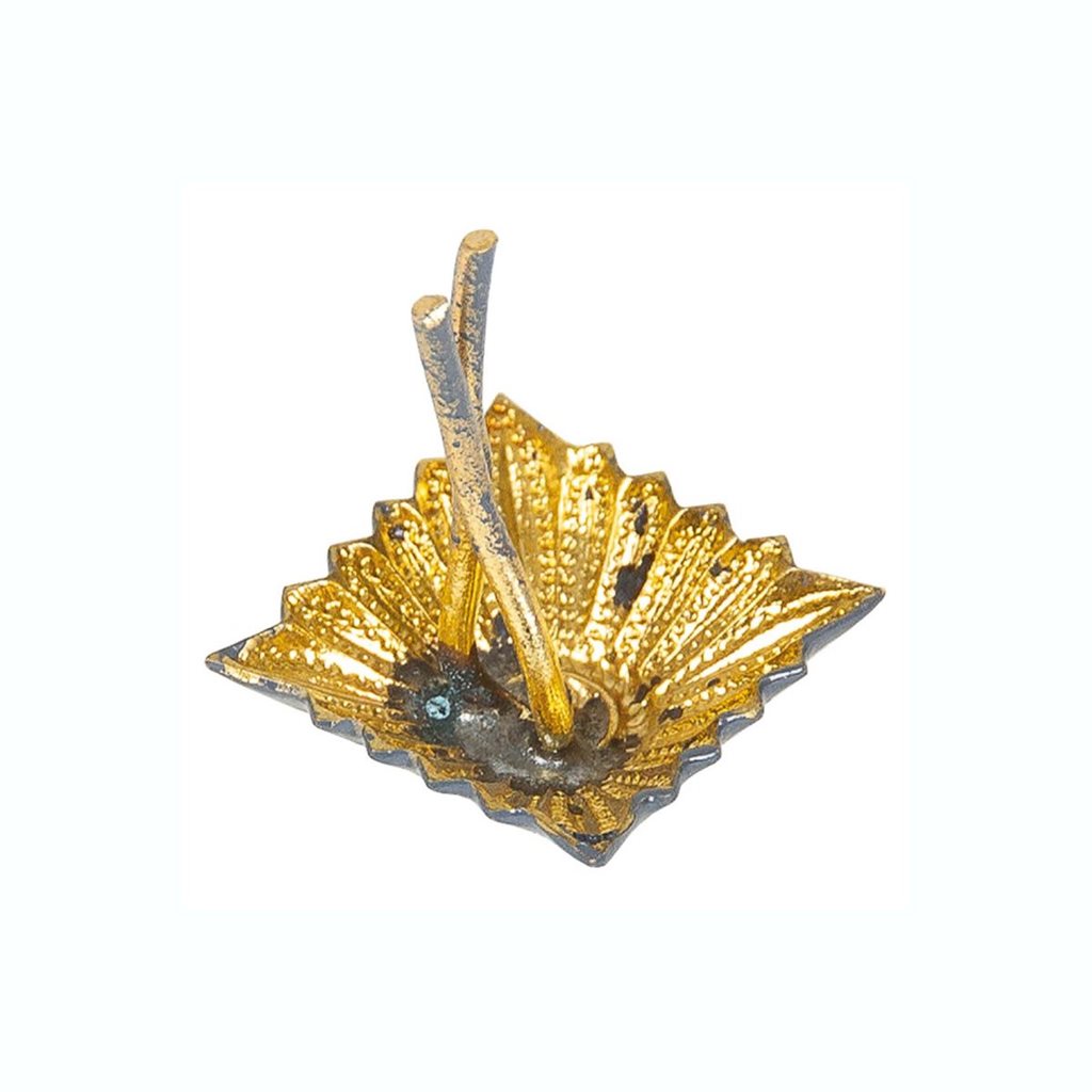 Insignia de rango NVA estrella mate gris