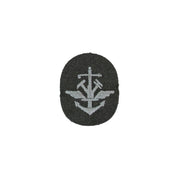 Parche oval NVA MILITÄRTRANSPORT, aprox. 5 x 6 cm