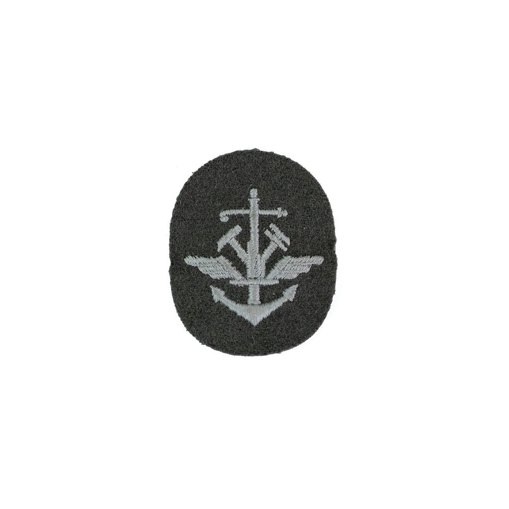 Parche oval NVA MILITÄRTRANSPORT, aprox. 5 x 6 cm