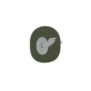 Parche Nášivka NVA ovál KFZ TECHNISCHER DIENST, aprox. 5 x 6 cm