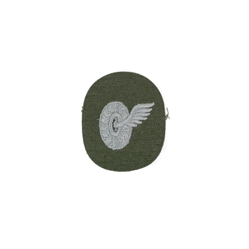 Parche Nášivka NVA ovál KFZ TECHNISCHER DIENST, aprox. 5 x 6 cm