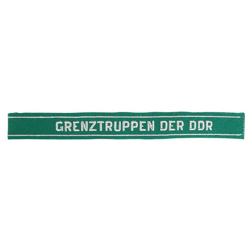 Parche NVA para manga con texto 'GRENZTUPPEN DER DDR' - imagen del producto