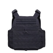 Chaleco MOLLE portaplacas con bolsillos para placas balísticas