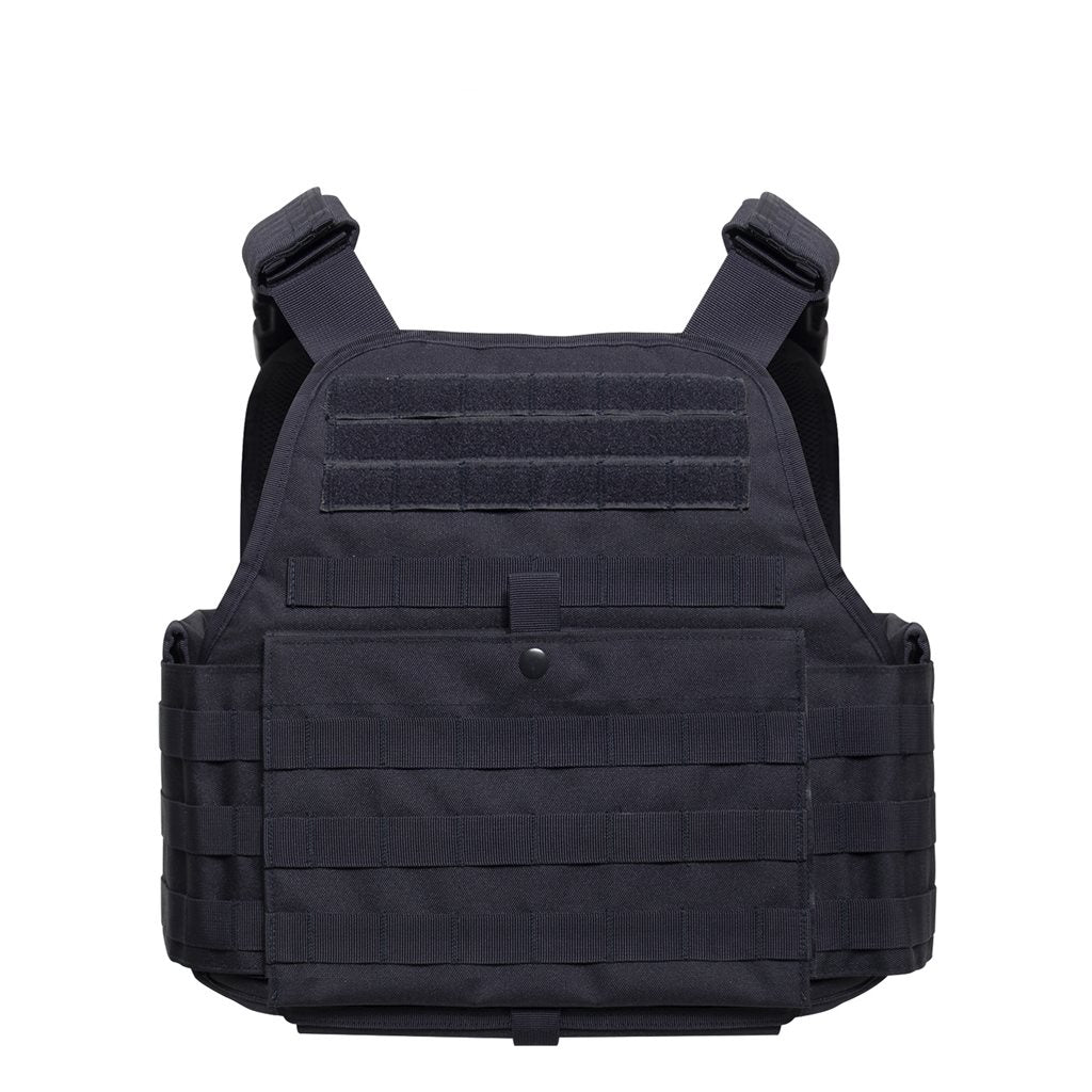 Chaleco MOLLE portaplacas con bolsillos para placas balísticas