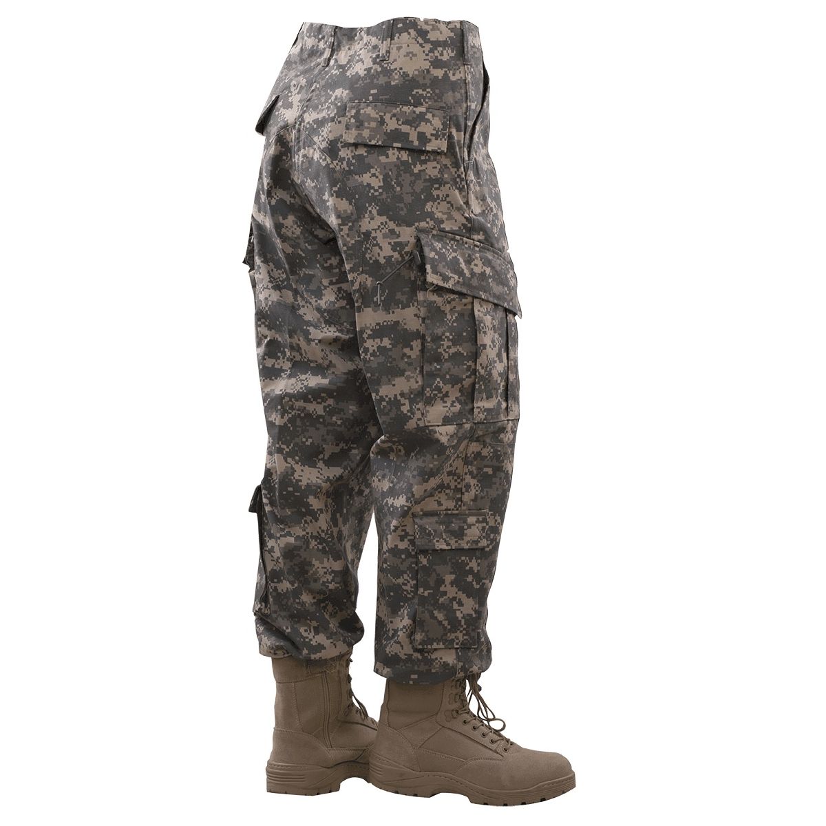 Pantalones tácticos ACU rip-stop Tru-Spec, mezcla 50% nylon 50% algodón (ID 19510)