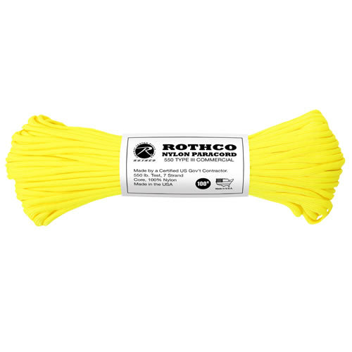 Cuerda Paracord de nylon 550LB ø 4 mm, 30 m